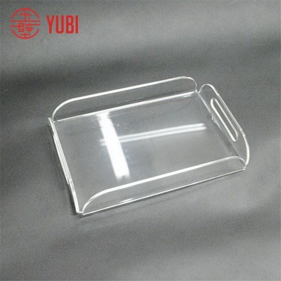 clear stacking acrylic trays with dividers wholesale