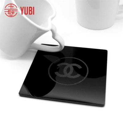 blank custom clear acrylic coasters wholesale