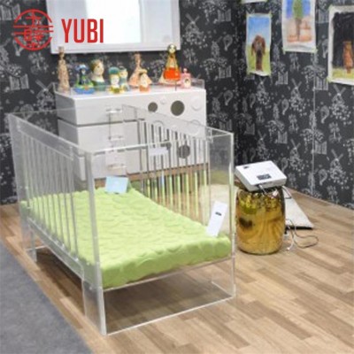 hot sale acrylic cot bed baby crib