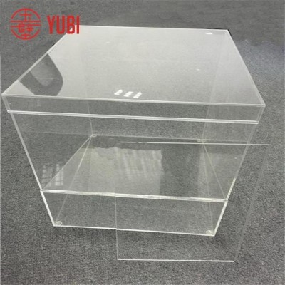 Brand new acrylic shoe box with high quality