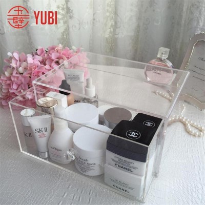 acrylic cosmetic make up organizer box