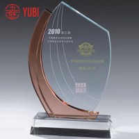 Customized new coming simple acrylic commend trophy