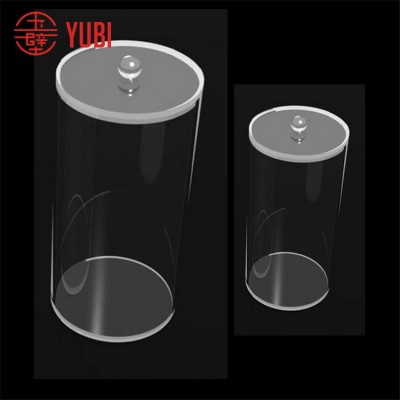 Design OEM cover acrylic pmma frosted tube