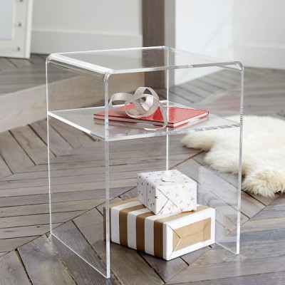 Custom acrylic coffee table base and transparent acrylic coffee table for home decoration